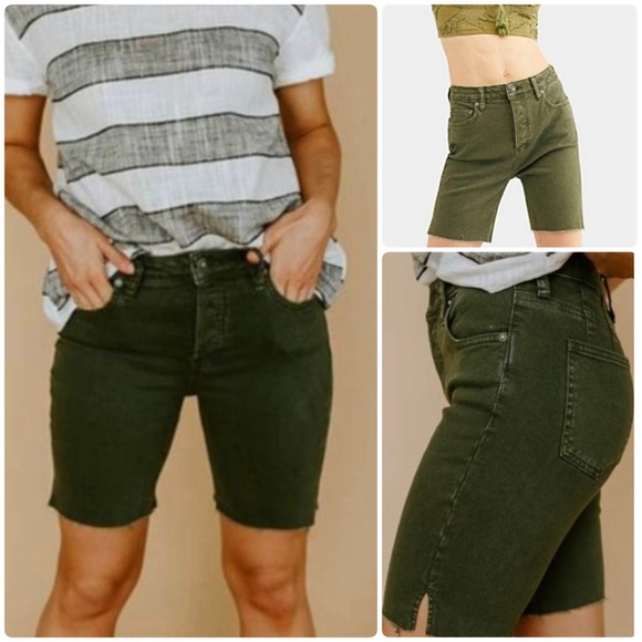 💥PRICE DROP💥 Avery High Rise Jean Shorts - Picture 1 of 5